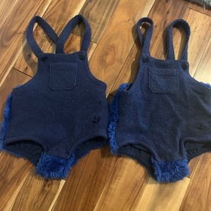 Noe + Zoe Berlin fuzzy wool romper 12-18